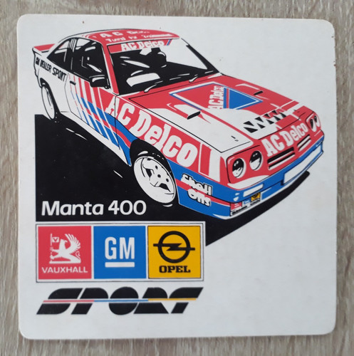 Opel manta 400 promotional - opel,