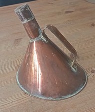 Vintage copper kettle with whistle cap Bloods ? whistling for restoration
