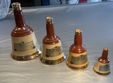 Set 4 Bells Ceramic Whisky