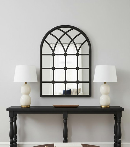 Arc window style wall - style,