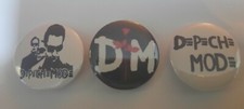 depeche mode 25mm badges x3