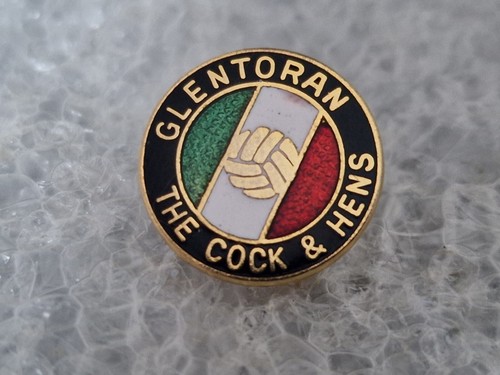 Glentoran badge the - fc, cock