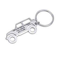 Drive Safe I need you here with me Key ring, Car Jeep Key chain. UK SELLER