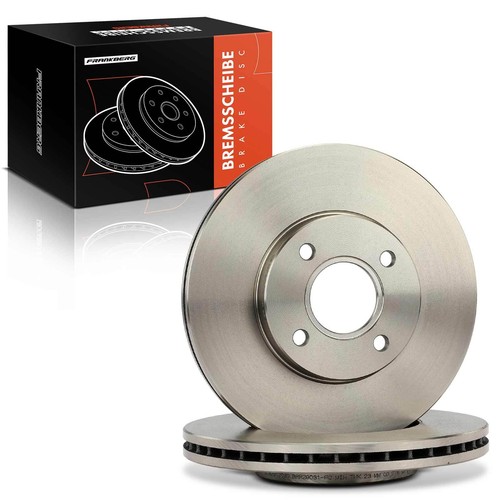 Brake discs front axle - front, Ø278mm
