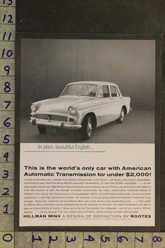 1964 hillman minx sport - 1964,