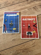 Vintage Home Handyman DIY Books. Plumbing & Electricity.