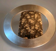 Oval contemporary wall mirror - oval,