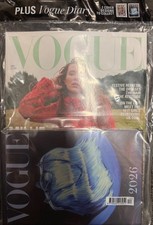 BRITISH Vogue UK Magazine December 2025 Free Vogue Diary 2026 
