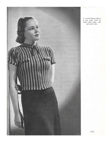 Knitting pattern art deco - pattern,
