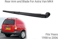 Rear Wiper Arm & Blade to fit Vauxhall Astra Van MK4 1998-2006