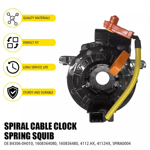 Clock spring squib - spring,