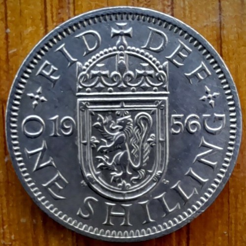 1956 scottish shilling - scottish,