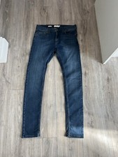 MENS TOPMAN SPRAY ON SKINNY STRETCH JEANS SIZE 30 SHORT