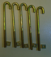 Hook bolts square nuts - hook, +