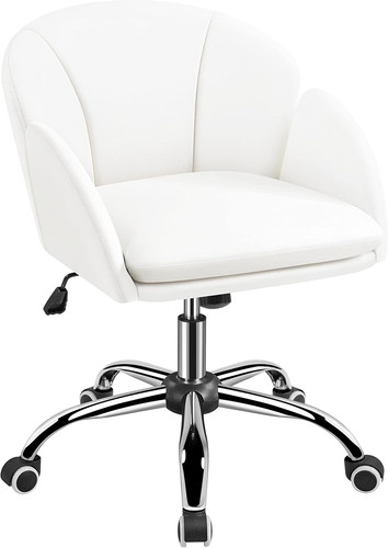 Faux leather desk chair - faux,