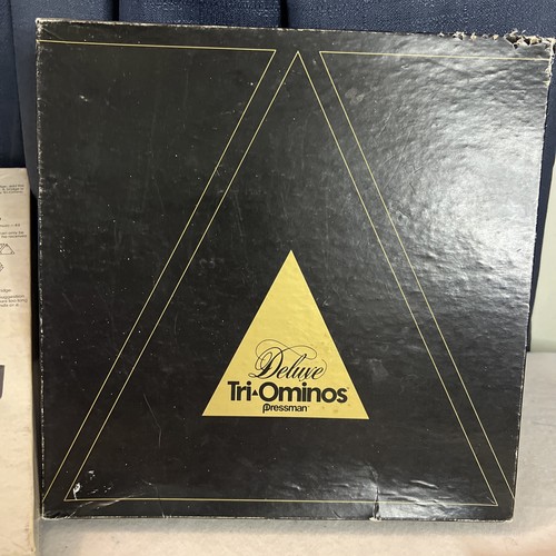 Vintage deluxe tri ominos - vintage,