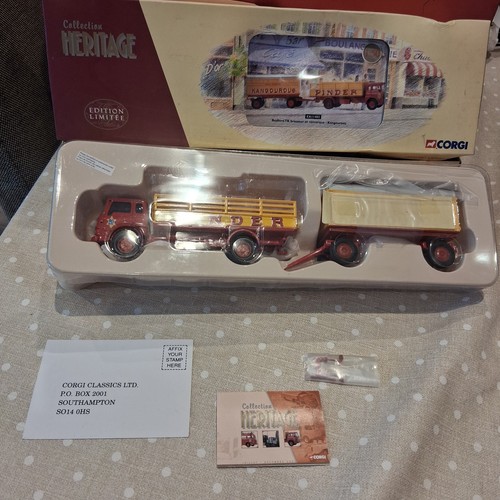 Corgi ex11402 pinder bedford - ex11402,