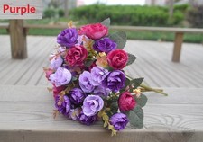 Artificial Flowers Silk Fake