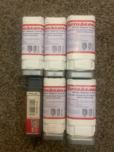 6pcs new rotabroach raptor - 6pcs,