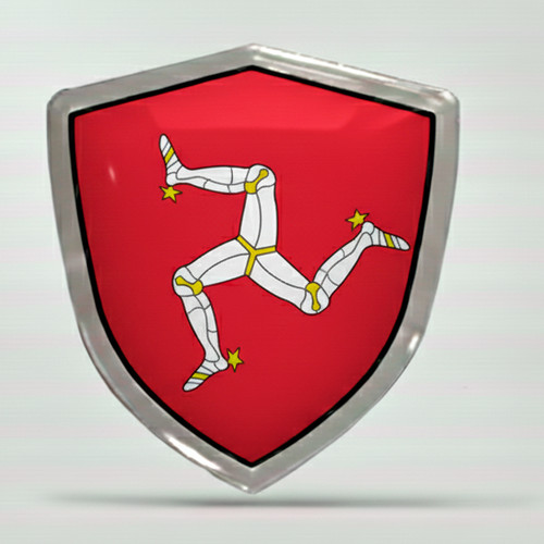 Domed isle man flag - domed,