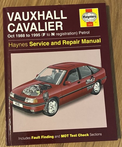 Vauxhall cavalier haynes - vauxhall,