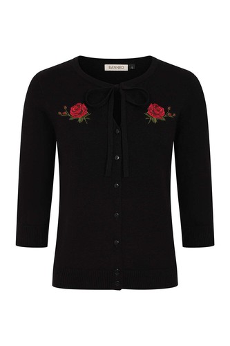 Black mia rose garden - black,