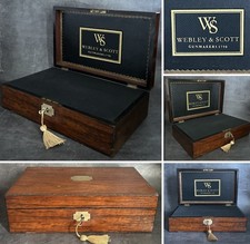 Antique Wooden Locking Case