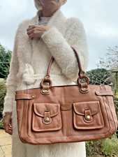 Radley Tan Cognac Tote Satchel