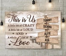 Street Sign Canvas Wall Art
