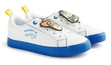 Toy Story 4 Trainer  Shoes White Woody Buzz Lightyear. Size 13 Jnr 1 UK