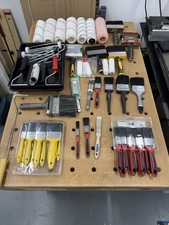 Assortment Of Paint Brushes And Rollers NEW