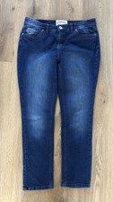 Debenhams Mantaray Ladies Short Leg Blue Jeans Size 12