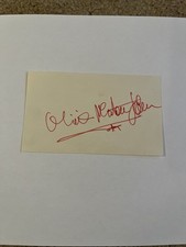 Olivia Newton-John Signed