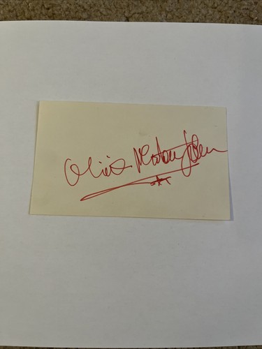 Olivia newton john signed - olivia,