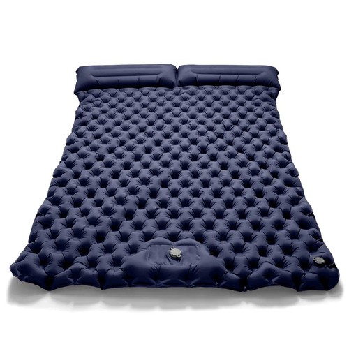 Double inflatable sleeping pad - sleeping,