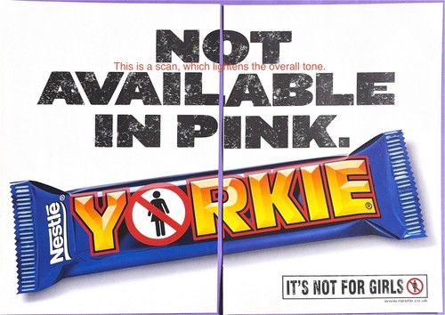 Nestle yorkie chocolate - nestle, advert