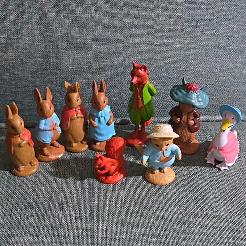 Beatrix potter figures - potter,