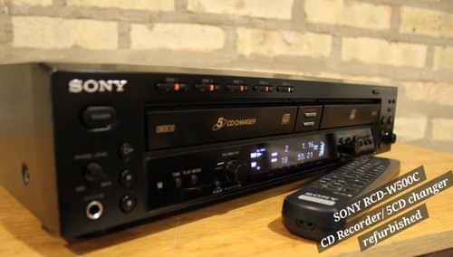 Sony rcd w500c - sony, rcd-w500c