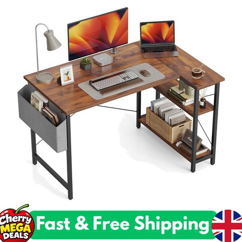 Durable shaped writing table - l-shaped,