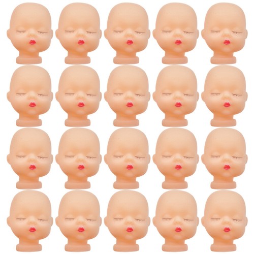 Pcs doll heads - 20,