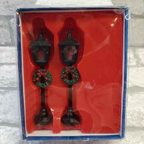 Christmas valley street lamps - street,