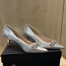 LUCY CHOI SHINY LEATHER SILVER