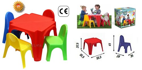Children table with - children's,