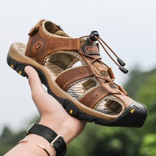 Mens Summer Leather Sandals