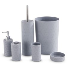6pc Bathroom Set Accessories