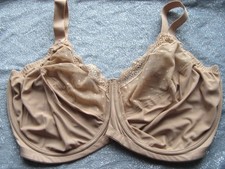 Marks & Spencer nude/dark beige 38H underwired, smooth cup bra. NEW