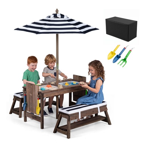 Kids picnic table benches - table, &