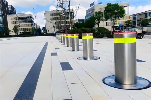 Electric automatic bollard - electric,