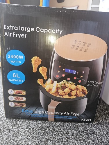 Kzg31 air fryer 2400w black - air,