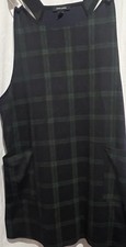 New Look Dark Green Navy Check